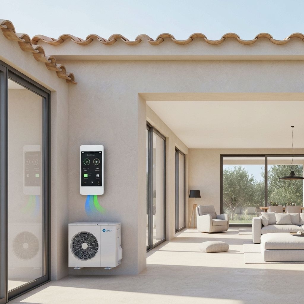 Heat Pumps in Mediterranean Villas